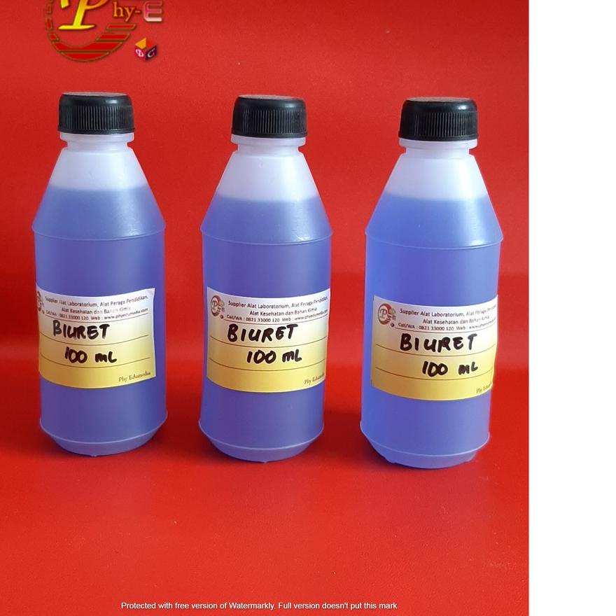 Jual Terbaik !! Biuret 100ml / Larutan Biuret 100ml / Reagen Biuret ...