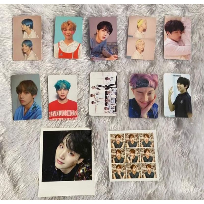Jual BTS OFFICIAL Photocard PERSONA WINGS SUGA YNWA LY LOVE YOURSELF