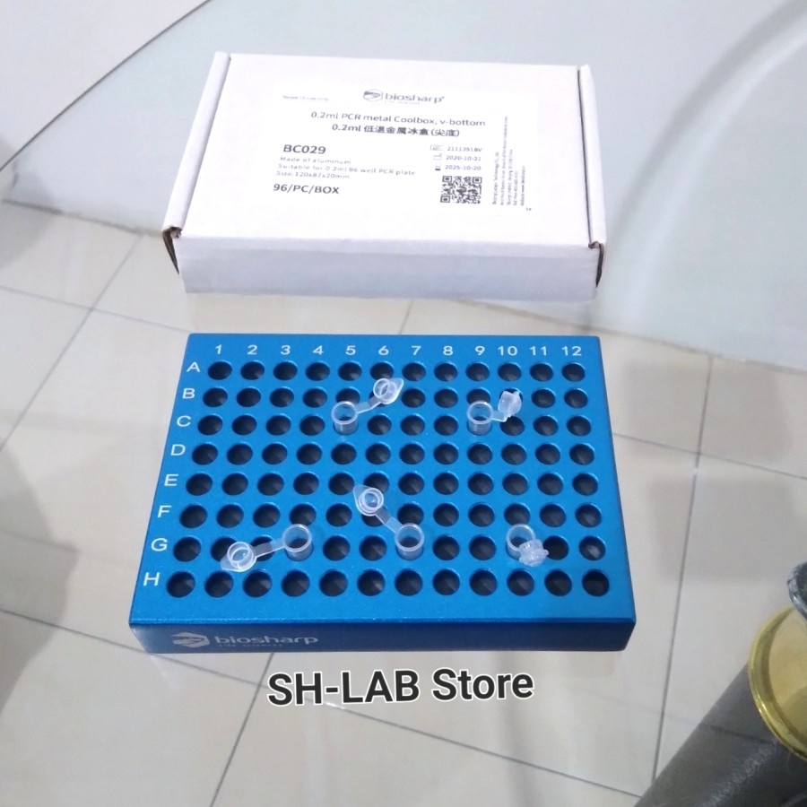 Jual Rack PCR Aluminium Cooling Block 0.2 ml x 96 Well | Shopee Indonesia
