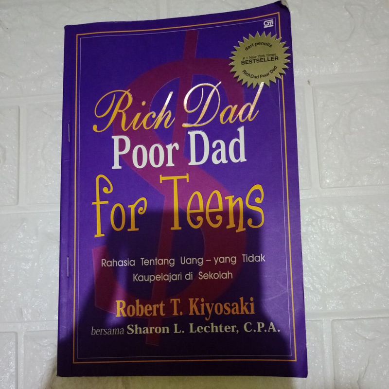 Jual Buku Rich Dad Poor Dad For Teens Shopee Indonesia