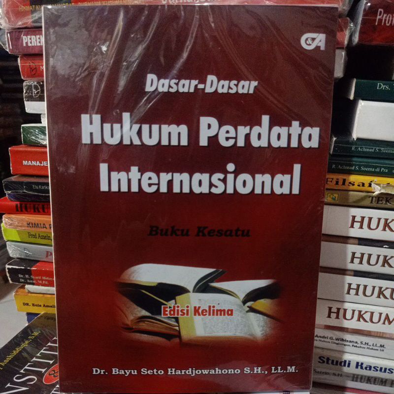 Jual Dasar-dasar Hukum Perdata Internasional By Bayu Seto Hardjowahono ...