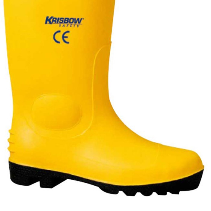 Jual Safety Sepatu Boot Pvc Ukuran 45 - Kuning | Shopee Indonesia