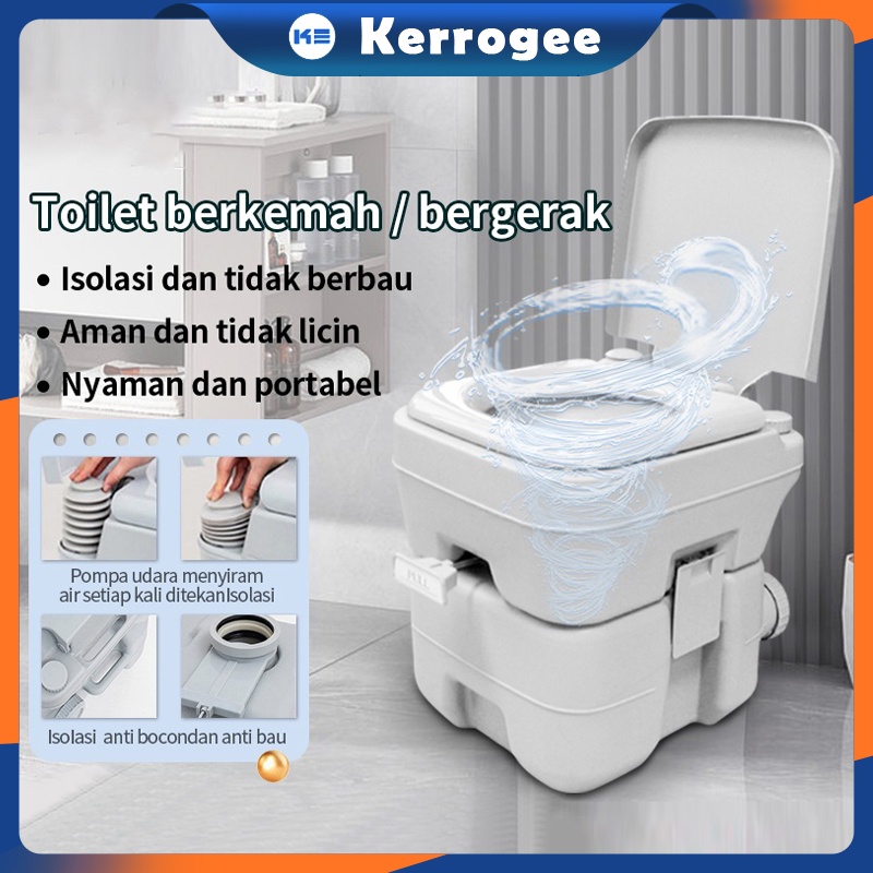 Jual 20L Toilet Bergerak Portable Flush Toilet Untuk Orang Tua ...