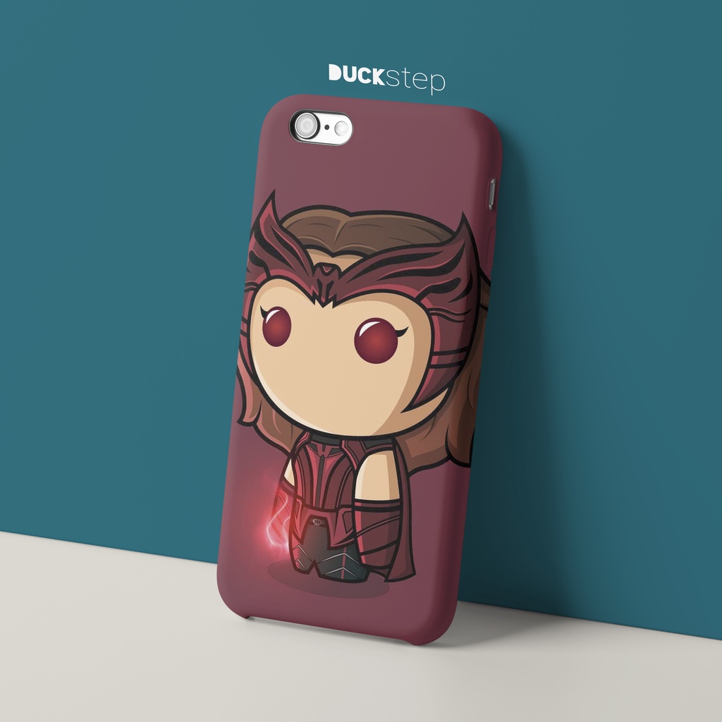 Jual Duckstep Case Marvel Wanda Scarlet Witch Iphone Samsung Oppo Vivo ...