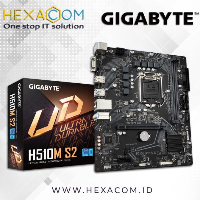 Jual Gigabyte H510M S2 Motherboard LGA 1200 (Intel 10th & 11th Gen
