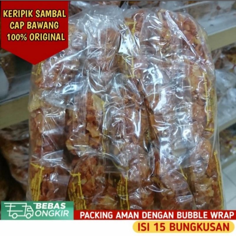 Jual Keripik Sambal Sibolga Cap Bawang isi 15 Bungkusan | Shopee Indonesia