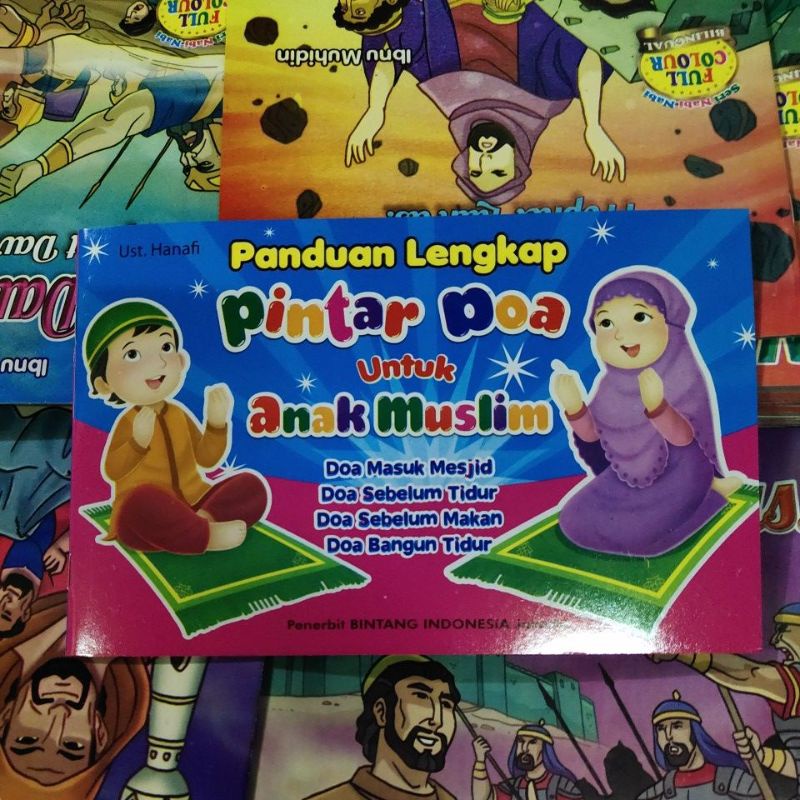 Jual Buku Pintar Doa Untuk Anak Muslim Original Full Colour Shopee