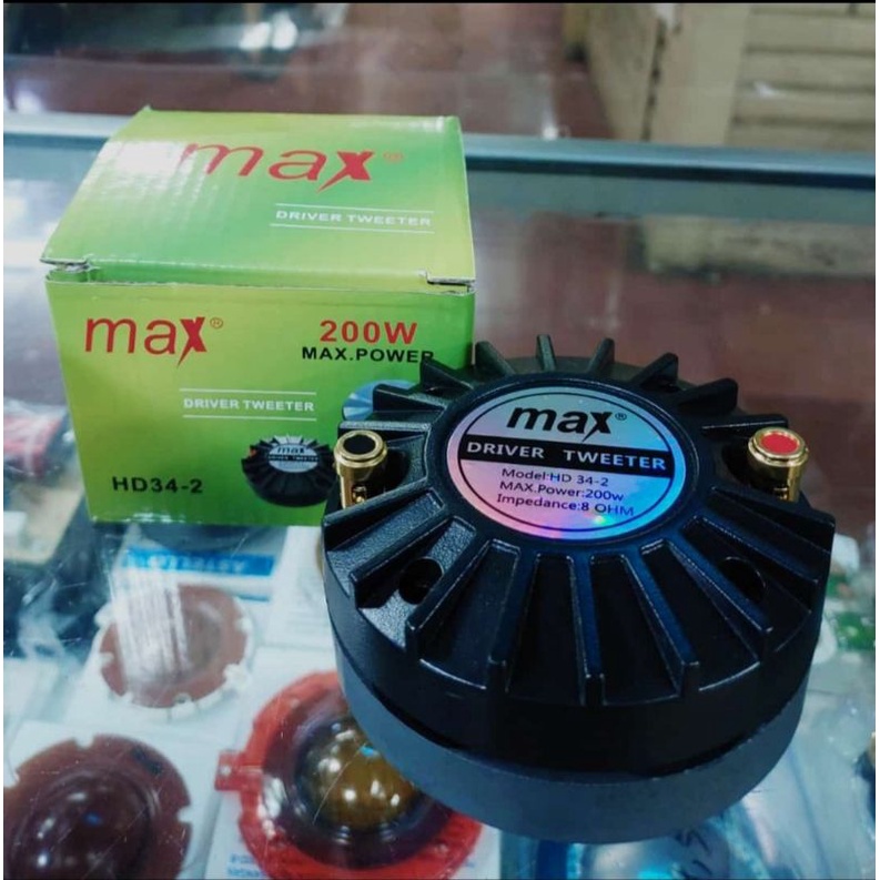 Jual Driver Tweeter MAX HD-34-2 200W 8 OHM | Shopee Indonesia