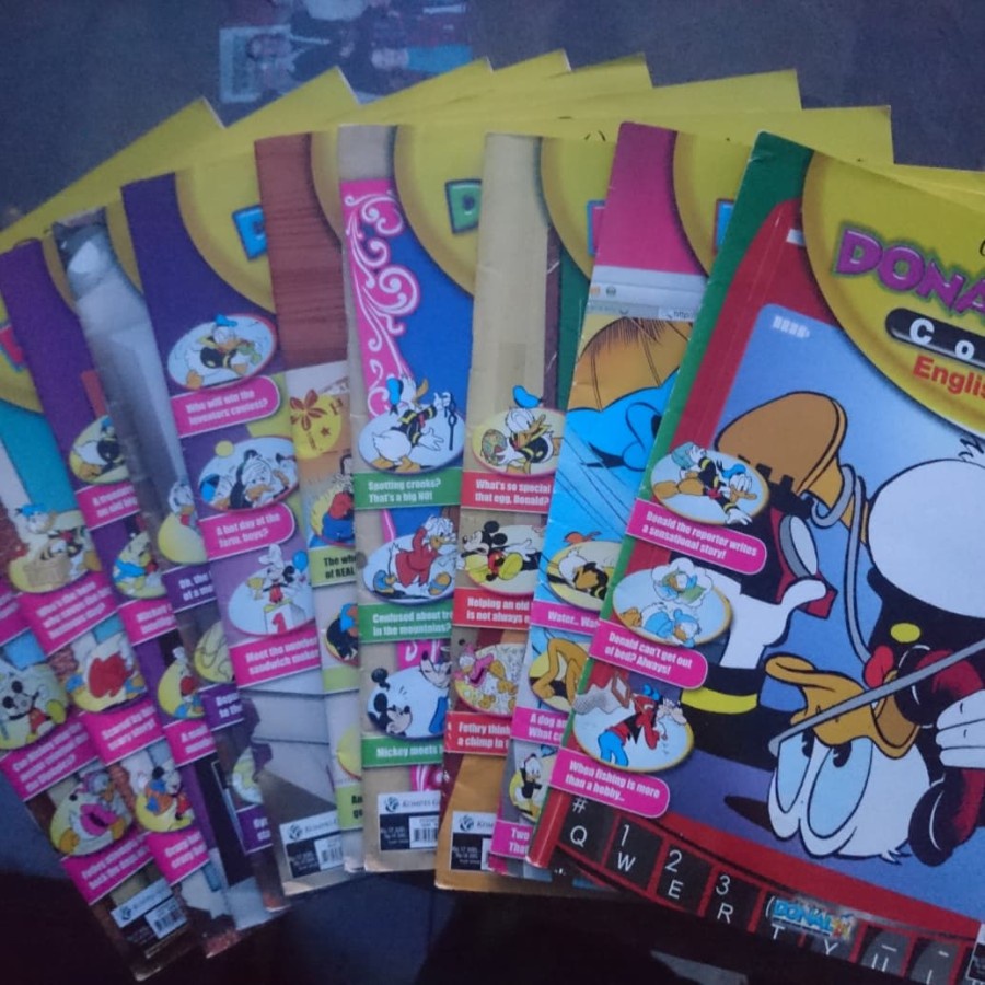 Jual Donald duck comics english version (buku majalah komik donal bebek ...