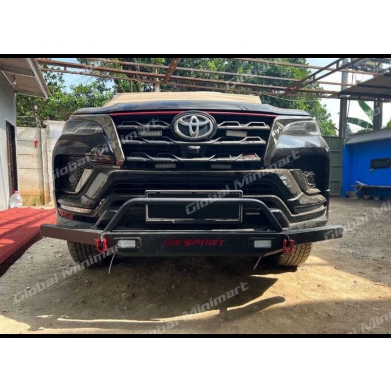 Jual Paket Tanduk Depan Towing Tanduk Belakang Led Gr Sport All New Fortuner