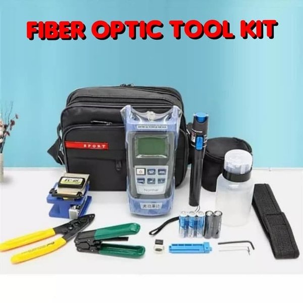 Jual Tools Kit Fiber Optic Ftth Catv Tools Set Fiber Optic Shopee Indonesia