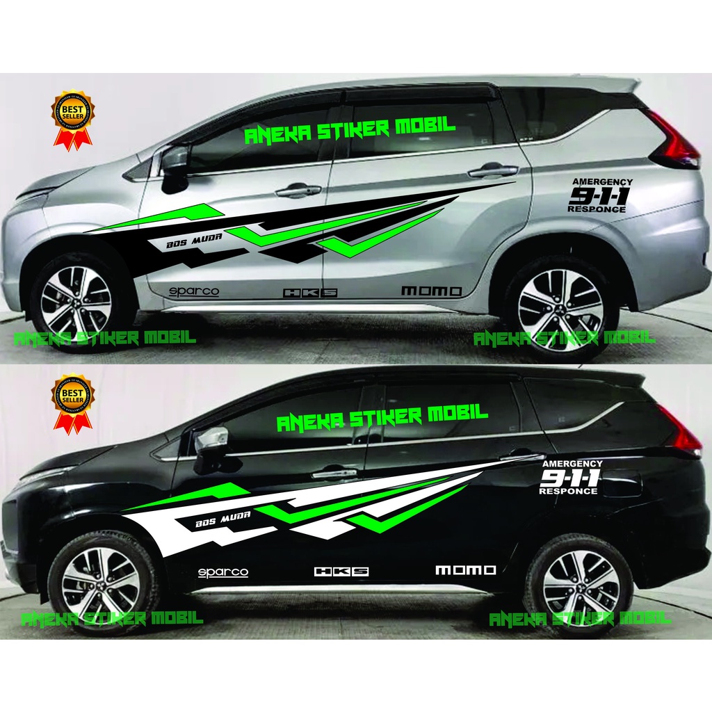 Jual Stiker mobil mitsubishi xpander sticker cutting strip xpander ...