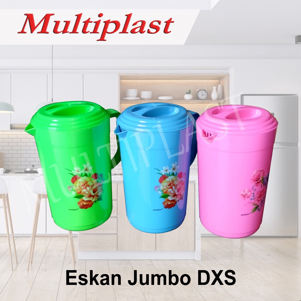 Jual Eskan Plastik Warna Dxs Jumbo Multiplast Pitcher Plastik Teko Shopee Indonesia 3680