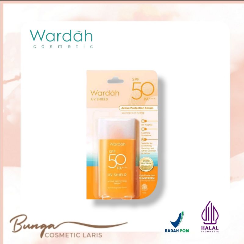 Jual Wardah Uv Shield Active Protection Serum Spf Pa Shopee