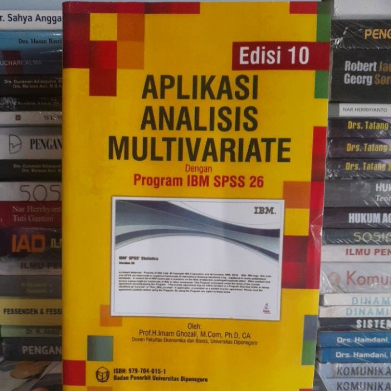 Jual SPSS 26 By Imam Ghozali | Shopee Indonesia