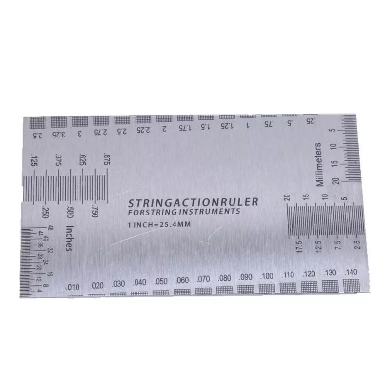 Pitch Luthier Ruler Card Fritz Ruler Guitar String Action Gauge String – koupit za nízké ceny na marketplace