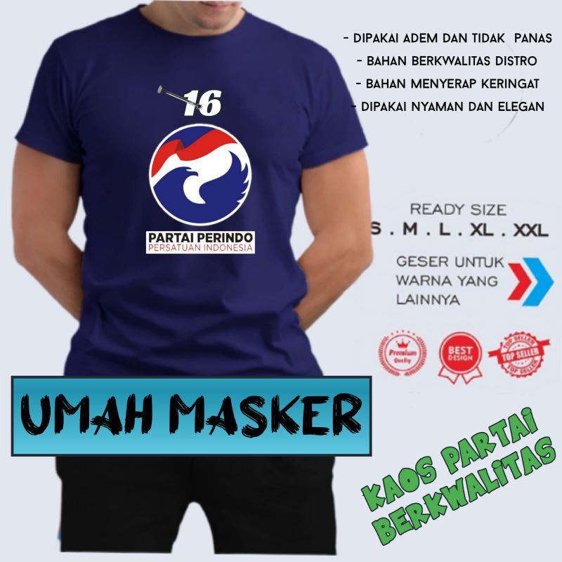 design kaos partai