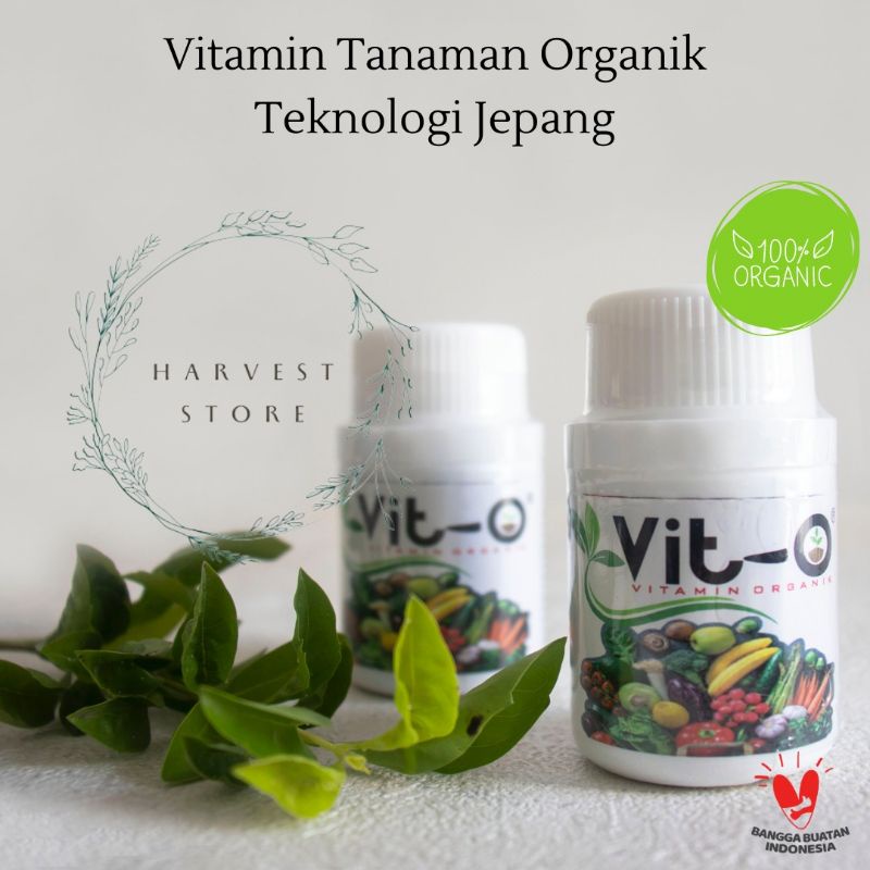 Jual VITAMIN TANAMAN NUTRISI PUPUK ORGANIK VIT-O ( ASLI ) | Shopee ...