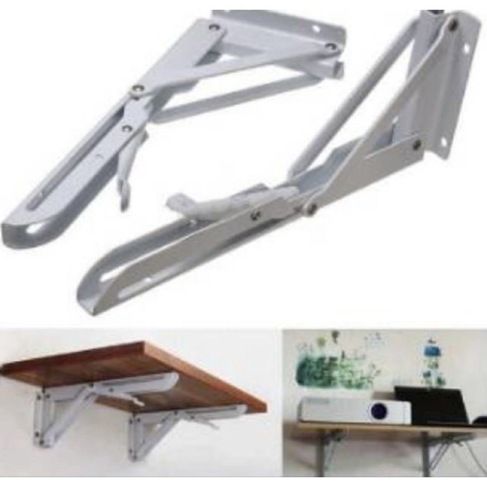 Jual Engsel Siku Rak Otomatis Engsel Siku Meja Siku Lipat Bracket Meja ...