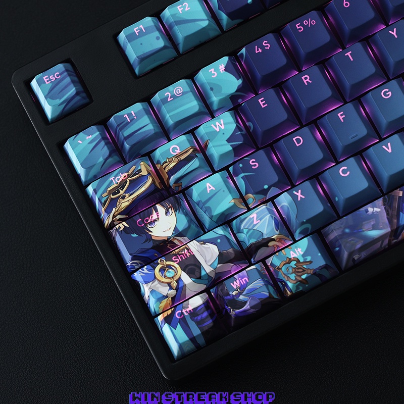 Jual Keycaps Wanderer Genshin Impact / Wanderer Scaramouche Keycaps
