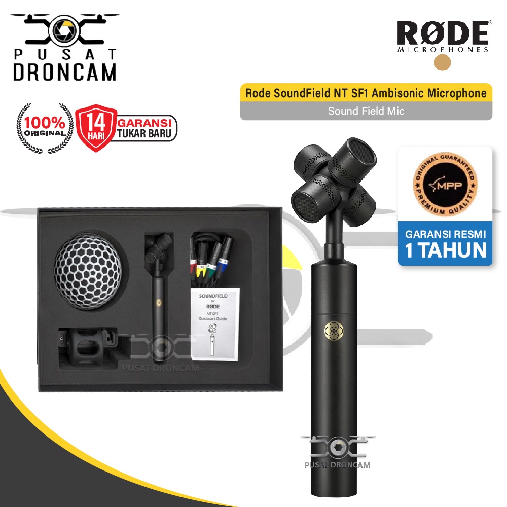 Jual Rode SoundField NT SF1 Ambisonic Microphone - Sound Field Mic ...