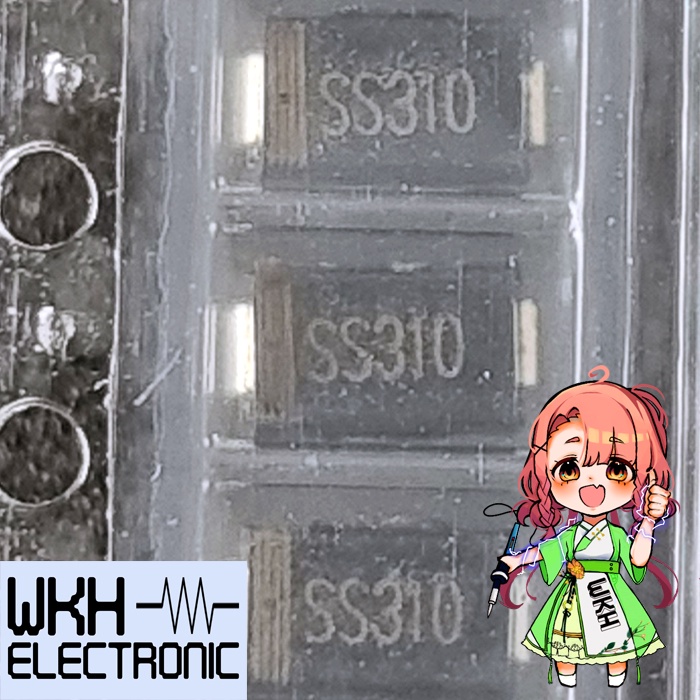 Jual SS310 SMA DO-214AC 3A 100V SMD Schottky Rectifier Diode | Shopee ...