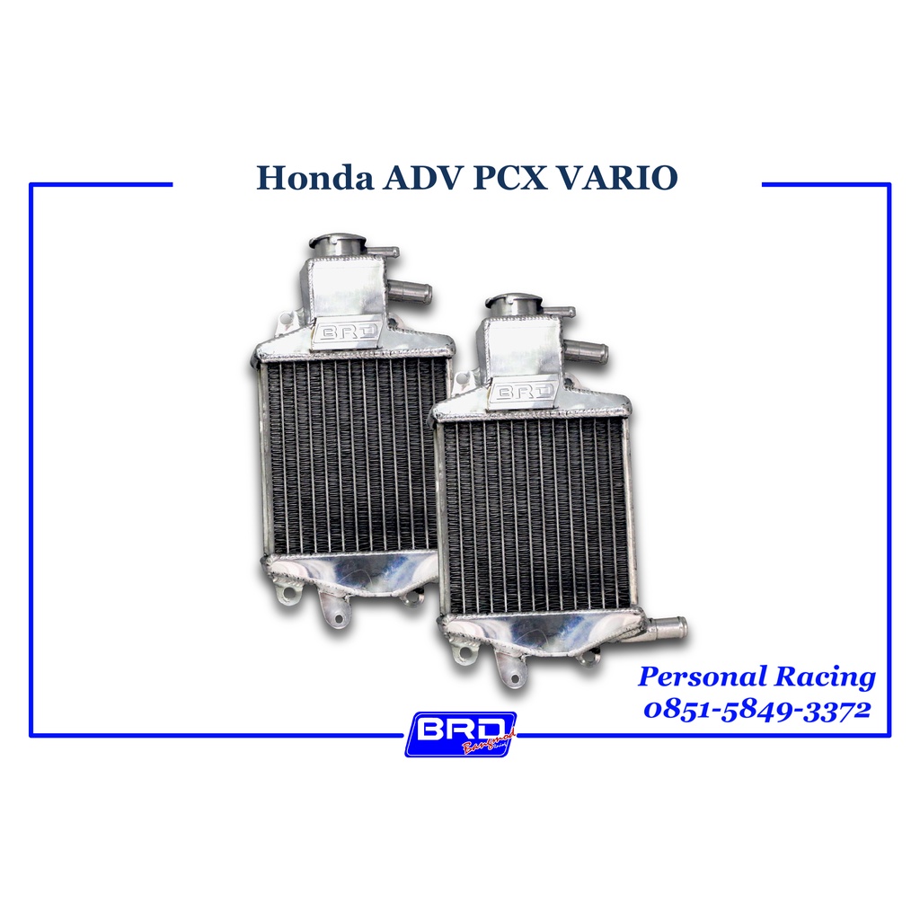 Jual Radiator Alumunium BRD thailand pcx 150 adv 150 vario 125 atau 150 ...
