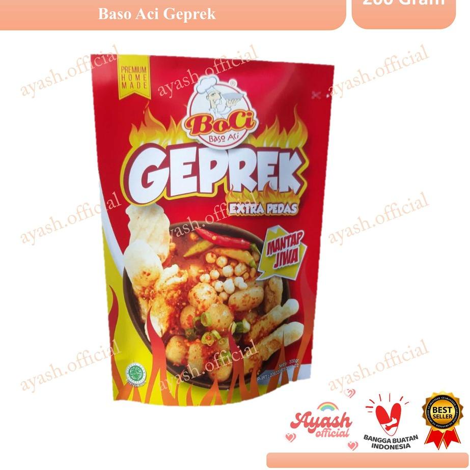 Jual Agn160 Boci Geprek Extra Pedas Geprek Baso Aci New Varian Mantap