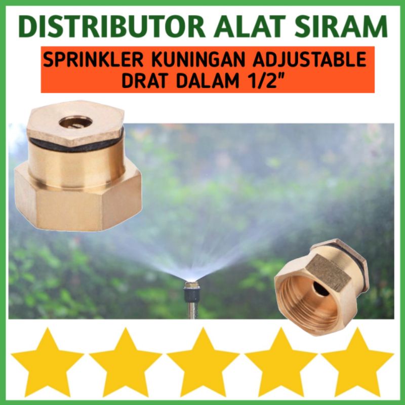 Jual ALAT SIRAM TAMAN KEBUN SPRINKLER SPRAYER ADJUSTABLE HEAD SPRAY AIR ...