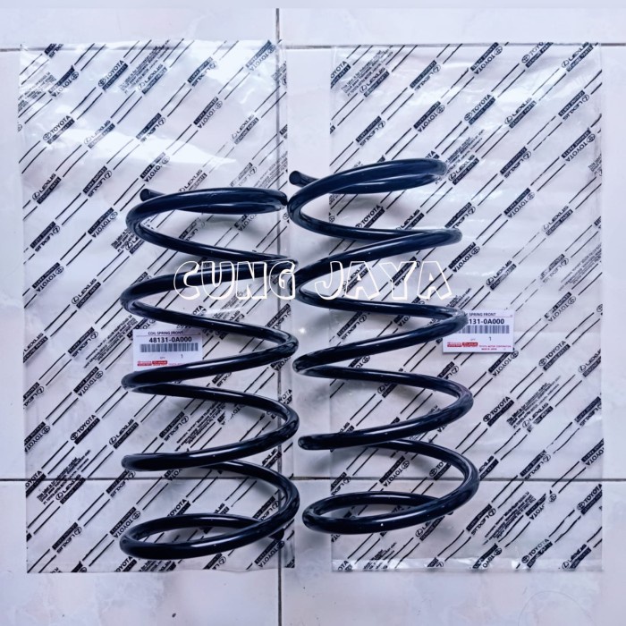 Jual PER KEONG SPIRAL ULIR COIL SPRING DEPAN SOLUNA STARLET ASLI JAPAN ...