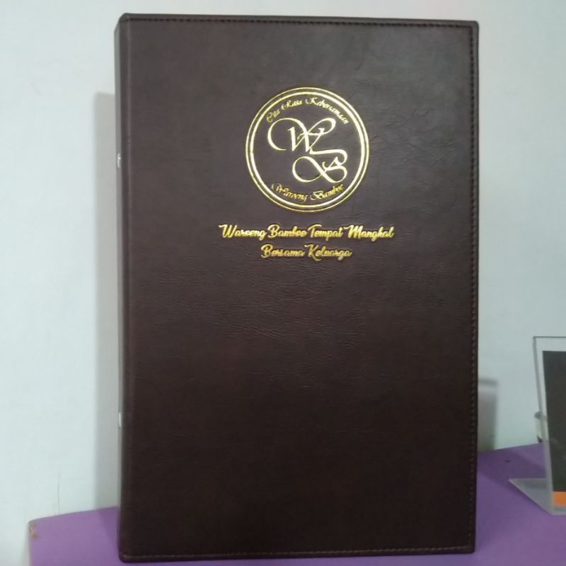 Jual COVER BUKU MENU resto, cafe & hotel ukuran a5 | Shopee Indonesia