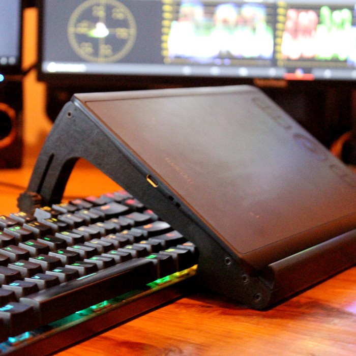 Jual Tablet Keyboard Top Adjustable Drawing Tablet Stand Holder Huion ...