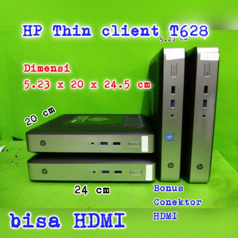 Jual Komputer Hemat Listrik PC mini HP T628 Ram 8GB bisa HDMI | Shopee ...