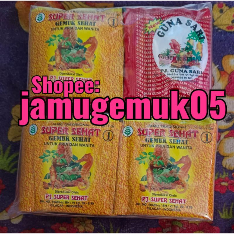 Jual Jamu Guna Sari And Super Sehat Asli100 Shopee Indonesia 7216