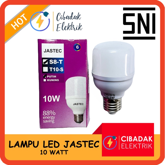 Jual LAMPU LED BULB 10 WATT JASTEC / LED BULB 10W / LAMPU BOHLAM 10 W