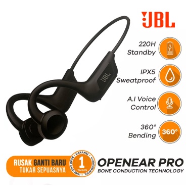 Jual Low Latency Earphone JBL U9 Nirkabel Bone Conduction