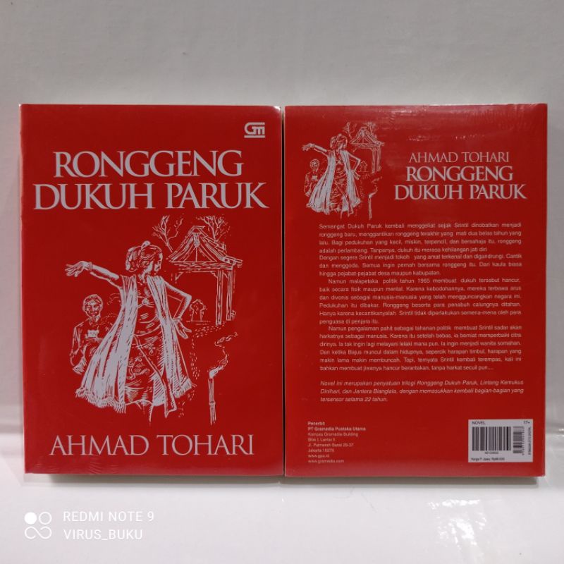 Jual Ronggeng Dukuh Paruk Ahmad Tohari Shopee Indonesia