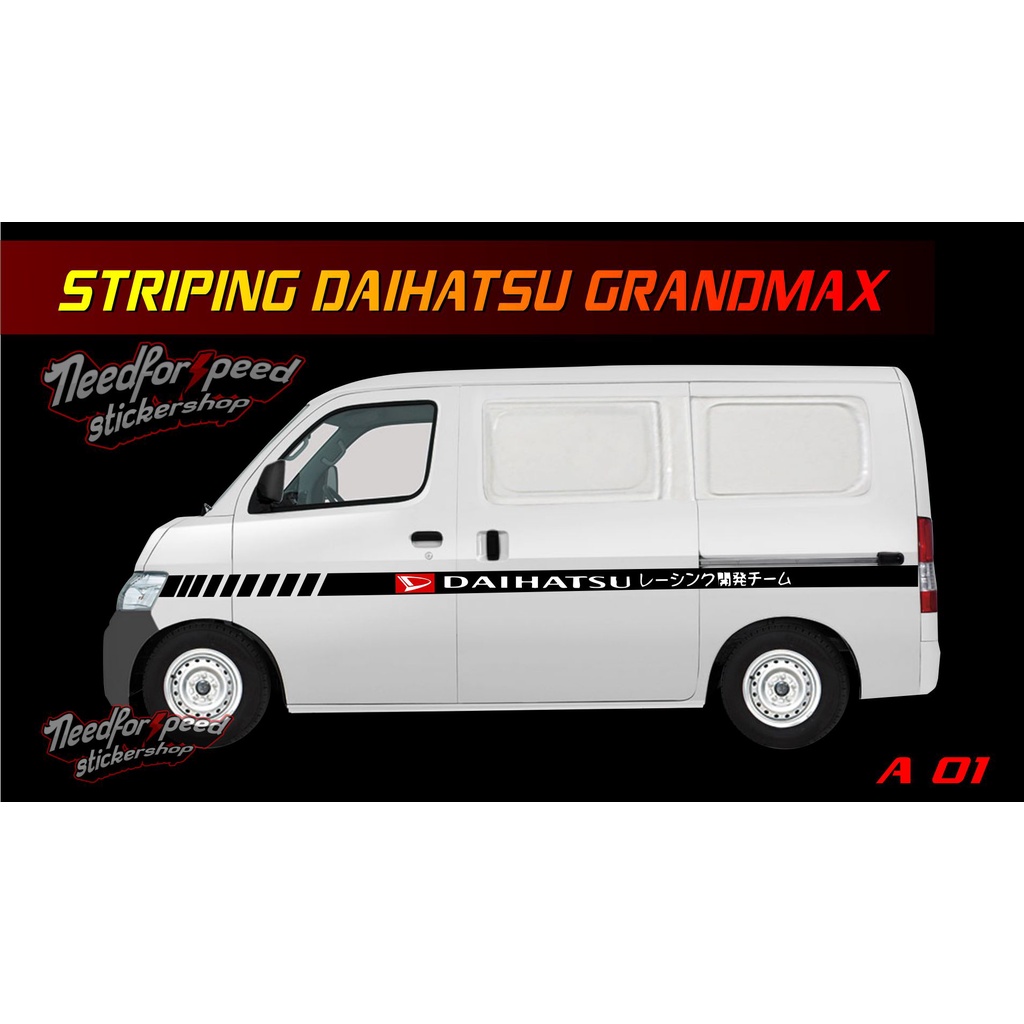 Jual STICKER CUTTING GRAND MAX LUXIO APV STRIPING | Shopee Indonesia