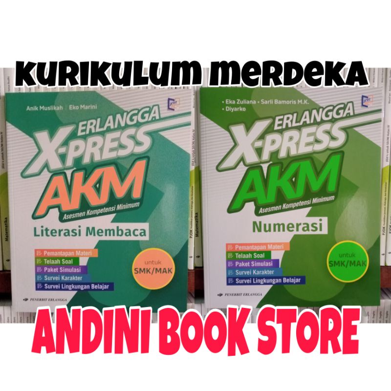 Jual Buku Erlangga X Press Akm Literasi Dan Numerasi Untuk Smkmak Shopee Indonesia 0030