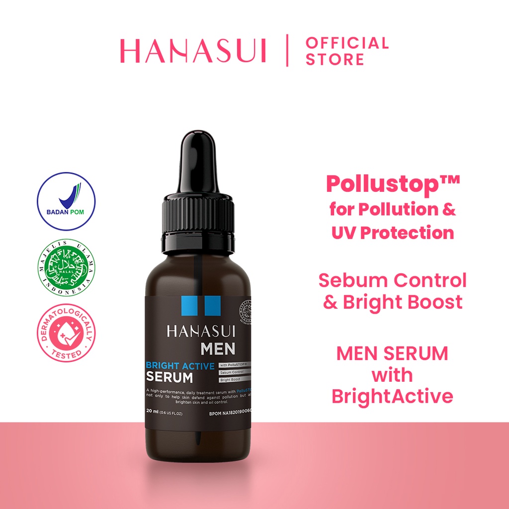 Jual Hanasui Men Bright Active Serum Shopee Indonesia