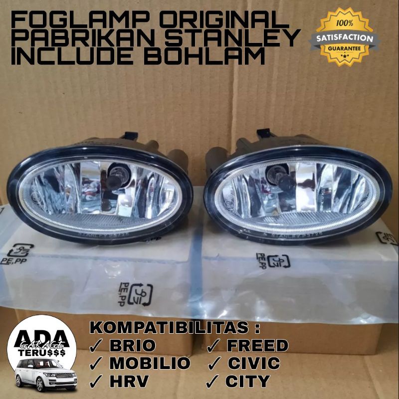 Jual Foglamp Lampu Kabut Original Stanley Honda Brio Freed Civic City