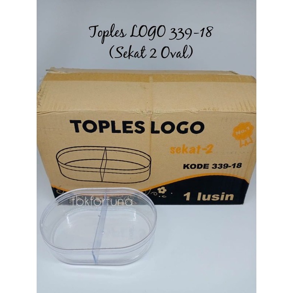 Jual Toples Logo 33918 Sekat 2 Oval (1pcs) Shopee Indonesia