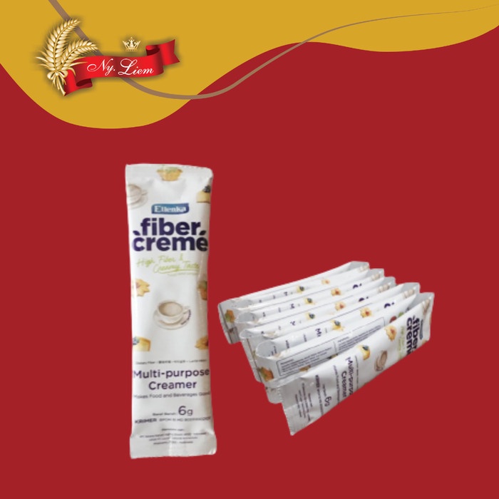 Jual FIBERCREME Multipurpose Creamer Sachet / Krimer 10 x 6 gram