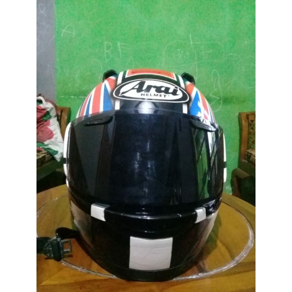 Helm replika arai full hot sale face