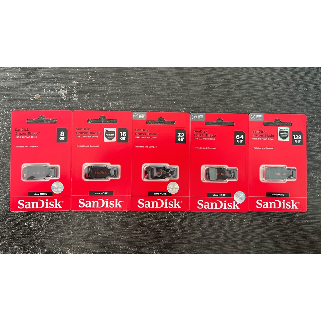 Jual Flashdisk Flash Disk Sandisk Cruzer Blade 8GB 16GB 32GB 64GB 128GB ...