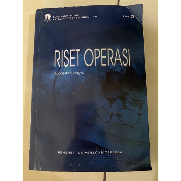 Jual Riset Operasi Edisi 2 (Buku Materi Pokok UT) | Shopee Indonesia