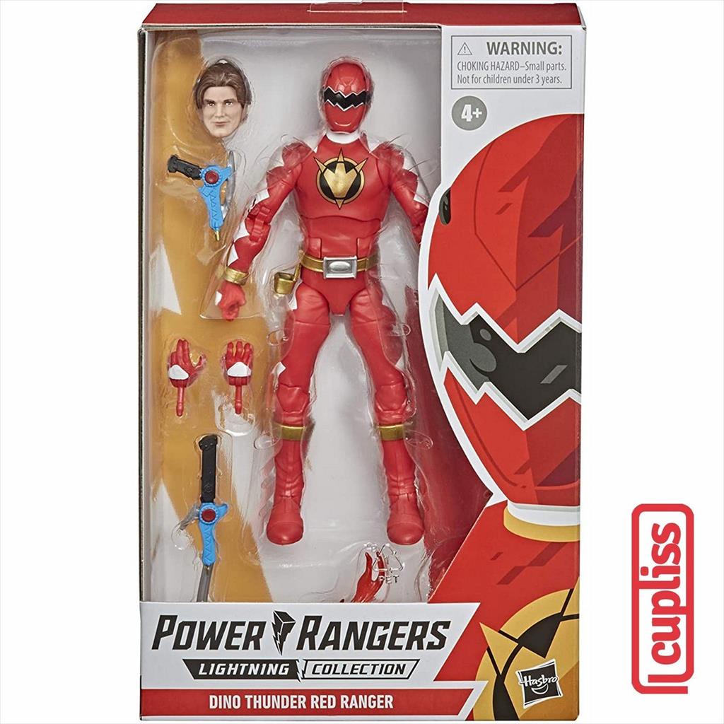 Jual Hasbro Power Rangers E8965 Red Ranger Dino Thunder Jupiter ...
