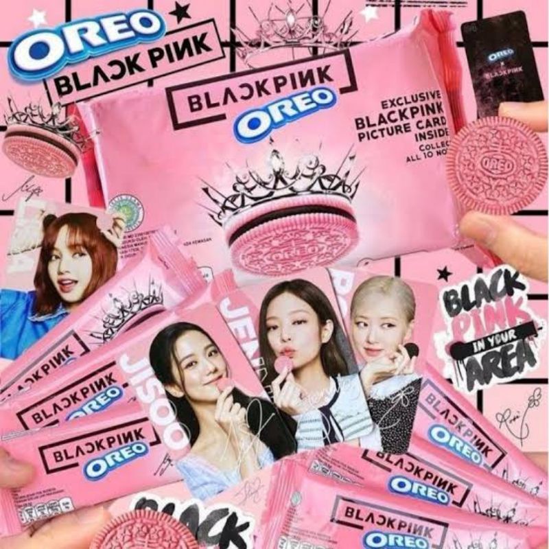 Jual OREO BLACKPINK ISI 3pcs | Berat Bersih 28.5gr | Shopee Indonesia