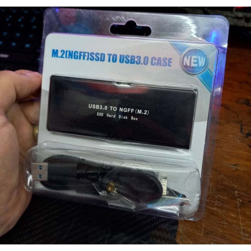 Jual casing usb 3 0 to ngff m 2 ssd hard disk box shopee indonesia