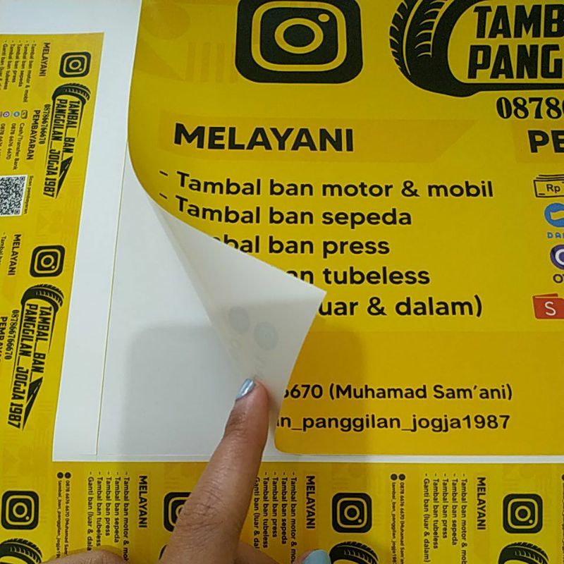 Jual Half Cutting Sticker | Shopee Indonesia